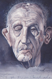 Portrait of an old man