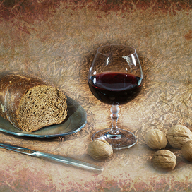 Натюрморт с грецкими орехами (2)