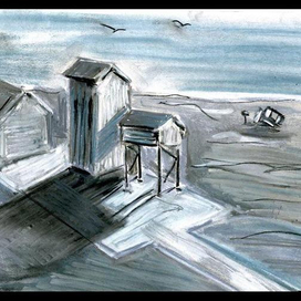 Брошенное зернохранилище