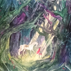 "Юный Роланд" 4. Дорога Роланда через лес