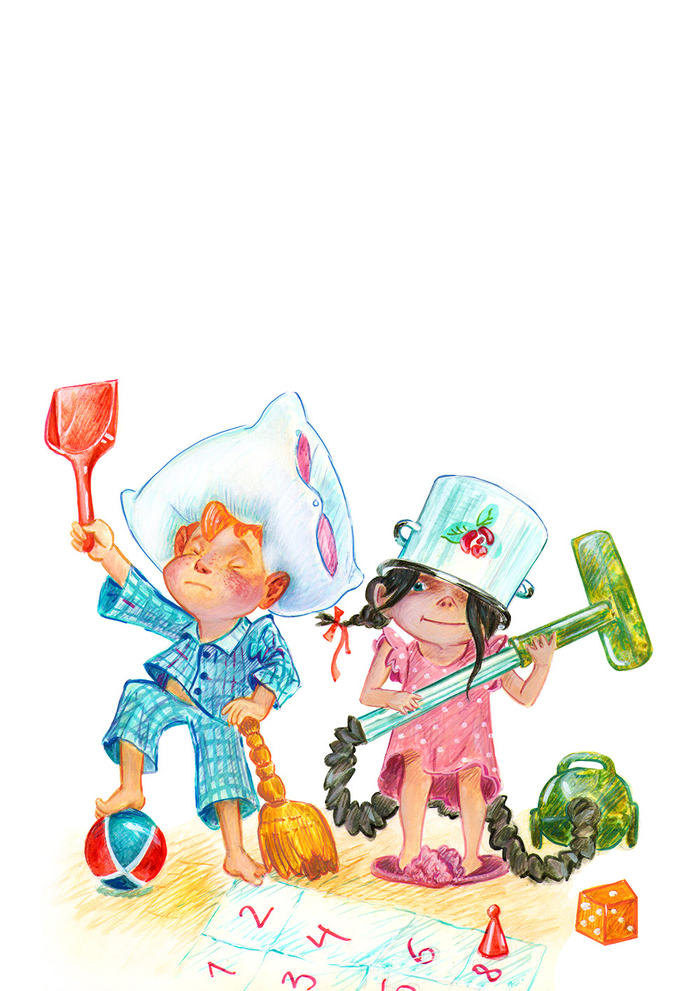 Убираем мы в квартире