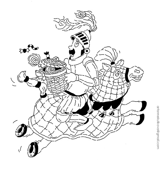 из серии "Похитители конфет"