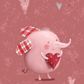 Розовый слон