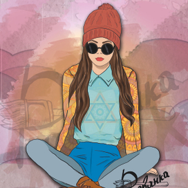 Девушка в очках