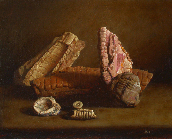 Натюрморт с трилобитом