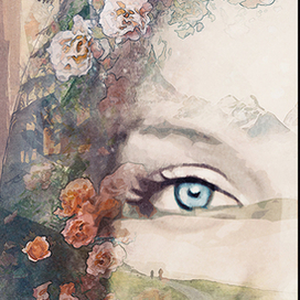 Девушка со цветами