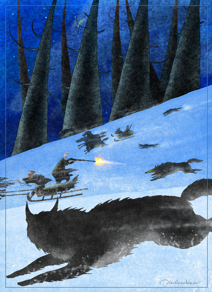 иллюстрация к книге "Белый волк" (12)