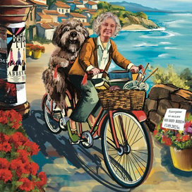 Индивидуальная открытка-иллюстрация