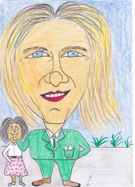   Карикатура на Фильм Беглецы с Жераром Депардье