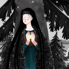 Тепло любви.