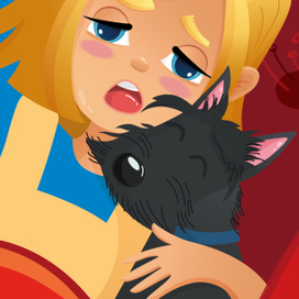 Иллюстрация к произведению "Волшебник изумрудного города"