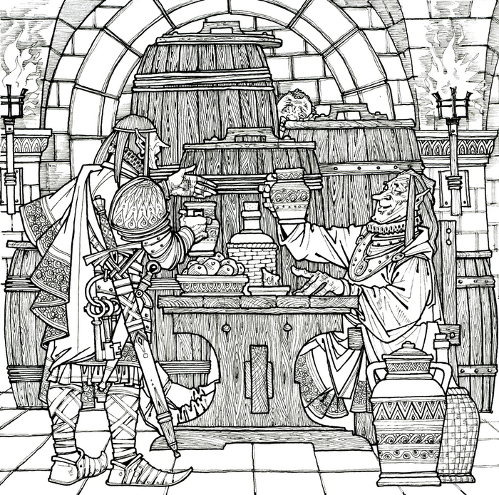 ЭЛЬФЫ... выпивают и поют)