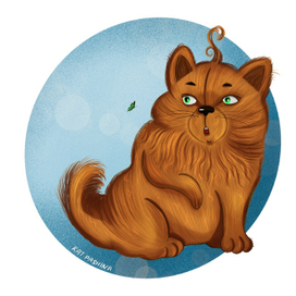 Котик для азбуки 