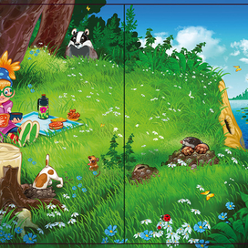 книжка с окошками