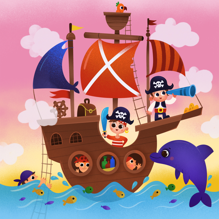 Иллюстрация для детской игры