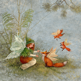 Феечка и лисы