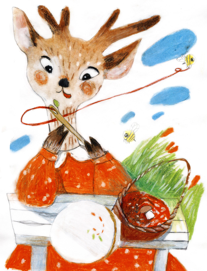 Вышивальщица