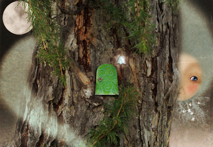 иллюстрация к сказкам Анны Никольской „Сиреневый лес“