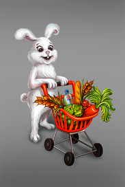 Персонаж кролик