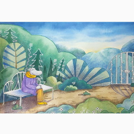 К сказке Туве Янссон "Хемуль, который любил тишину."