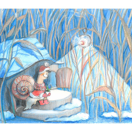 Улитка и волшебный фонарик