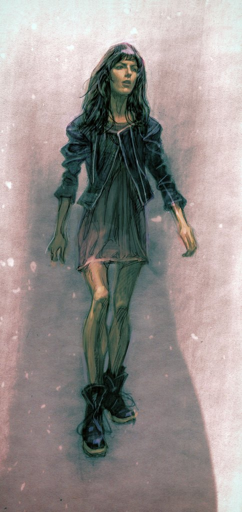 Эскиз персонажа HG 13