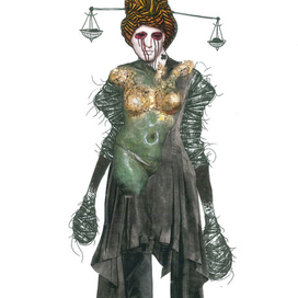 эскиз костюма