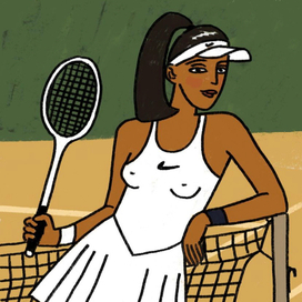 Теннисистка