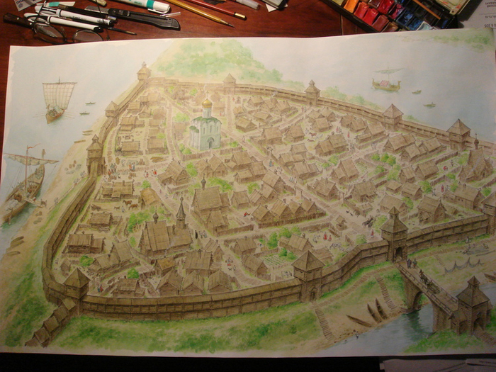 иллюстрация к альбому "Ярославль"