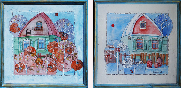 "Осенне-зимние картинки"