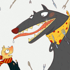 мальчик и волк