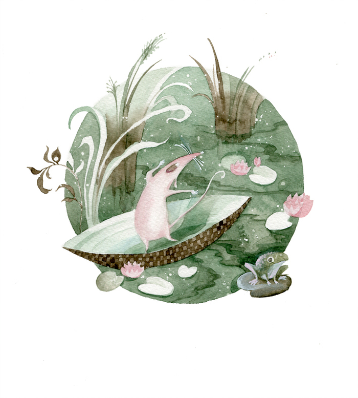 Как мышонок в новый мир попал. Лист 2