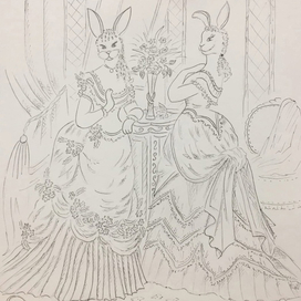 Винтажные зайки.