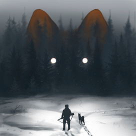 Лиса и охотник