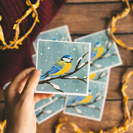 Открытка Лазоревка