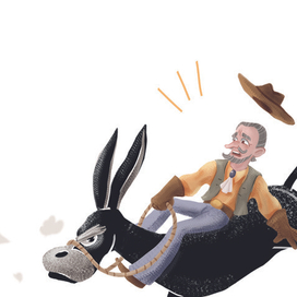 Неумелый всадник