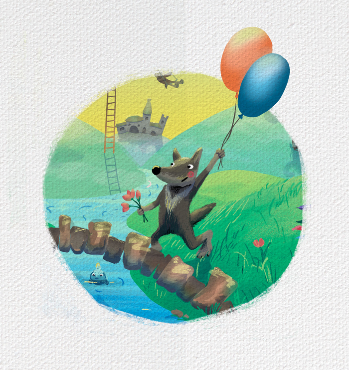 Волк. Фрагмент