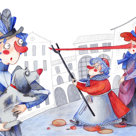 Иллюстрация к Лимерикам Э.Лира