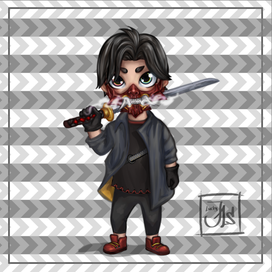 Мальчик в маске