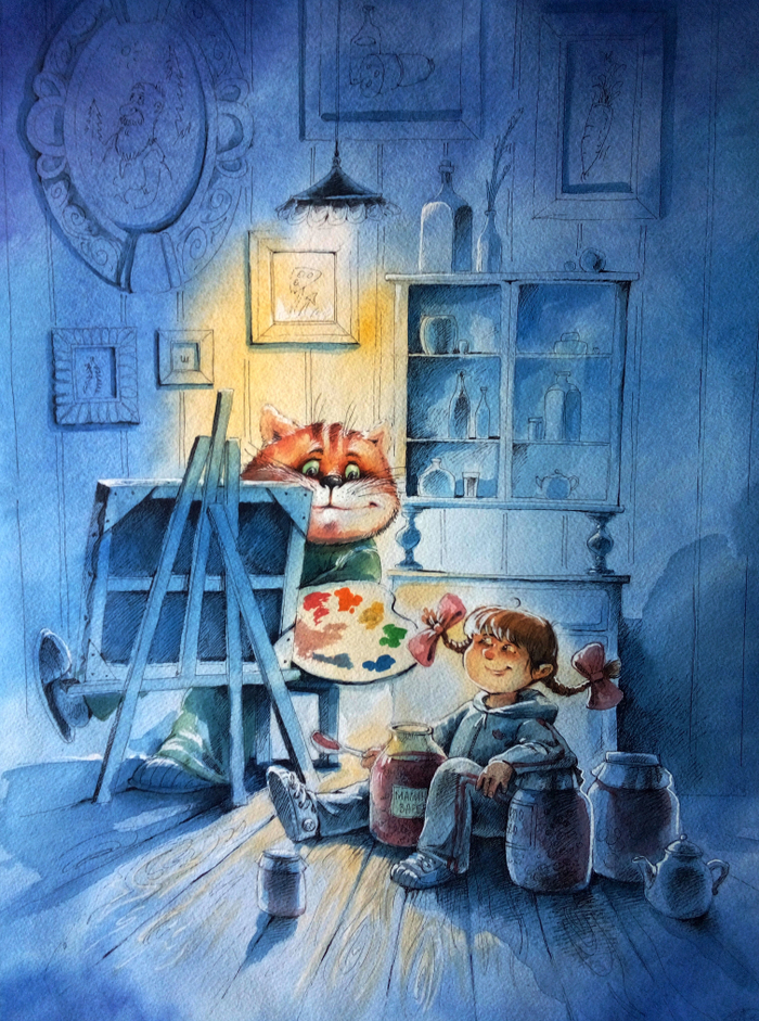 "Портрет - я и варенье!"