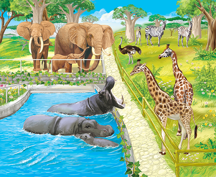 Иллюстрация к пазлам