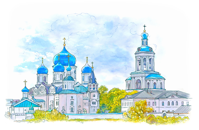 Боголюбский монастырь в Суздале