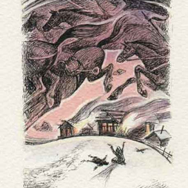 Иллюстрация к стихотворению Ивана Куратова