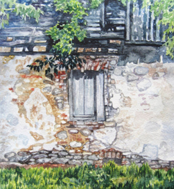 Заброшенная конюшня(зарисовочка про лето)