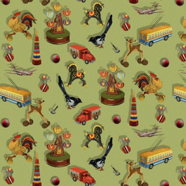 Детские игрушки 60-х