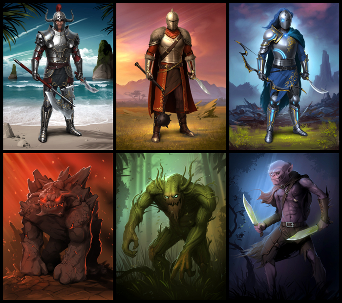 Персонажи для игры