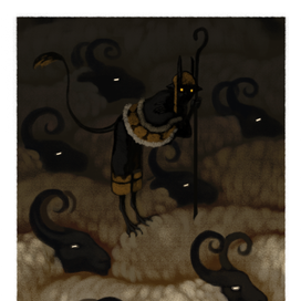 чёрт и овцы