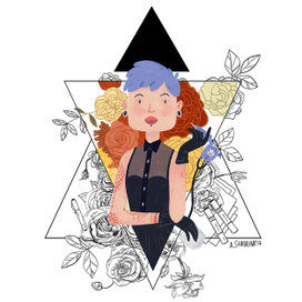 Прилежная татуирощица