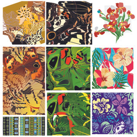 Паттерны для печати на ткани