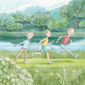 Иллюстрация к книге "Brambles and Beyond"